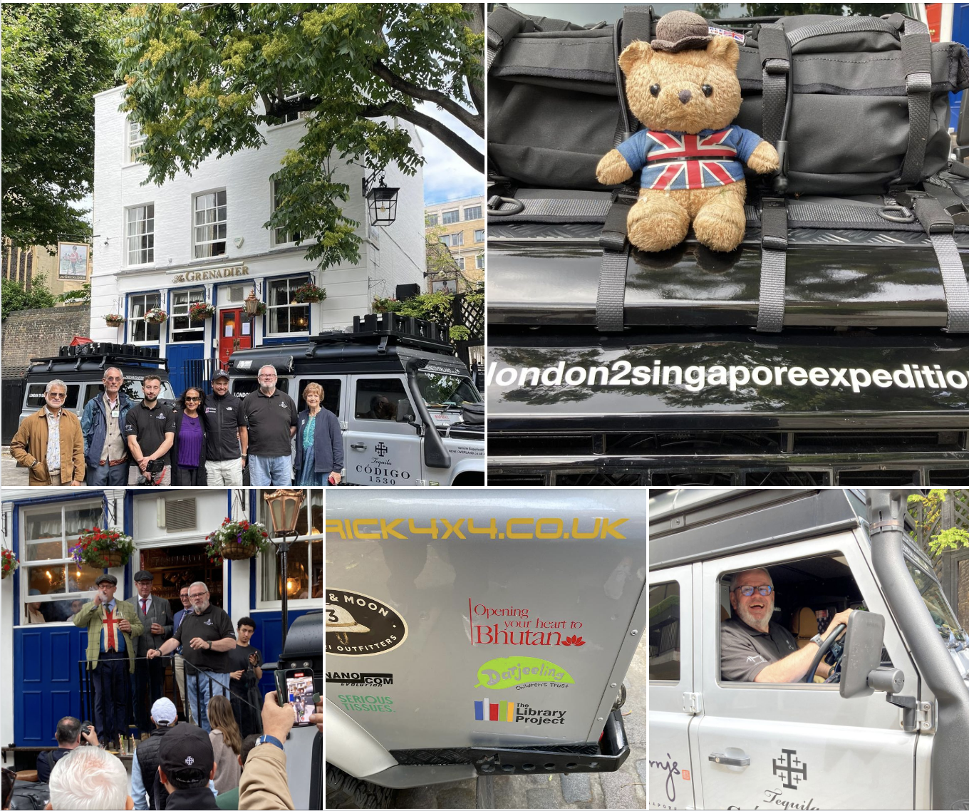 London2Singapore Land Rover Expedition – We Have Lift Off!